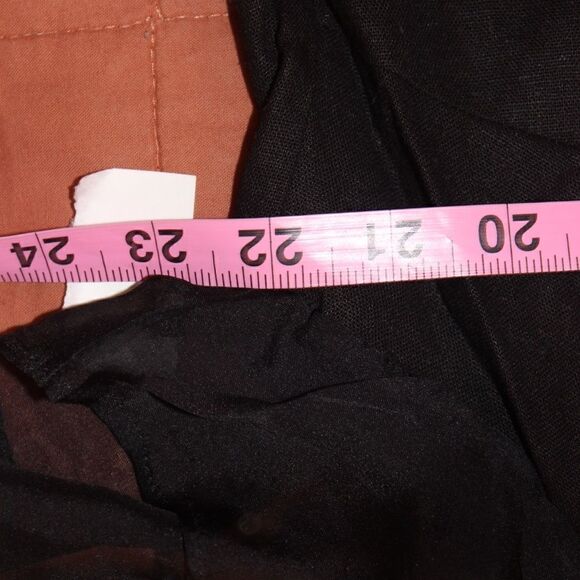 NEW Estelle Black shadow v neck Short Sleeve Dress Women. 2x - Picture 10 of 13